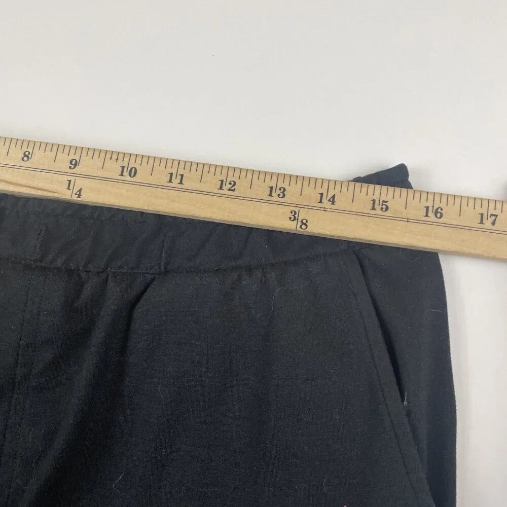 Eddie Bauer Lounge Shorts Men’s M Black Athletic Poly Stretch Pull On